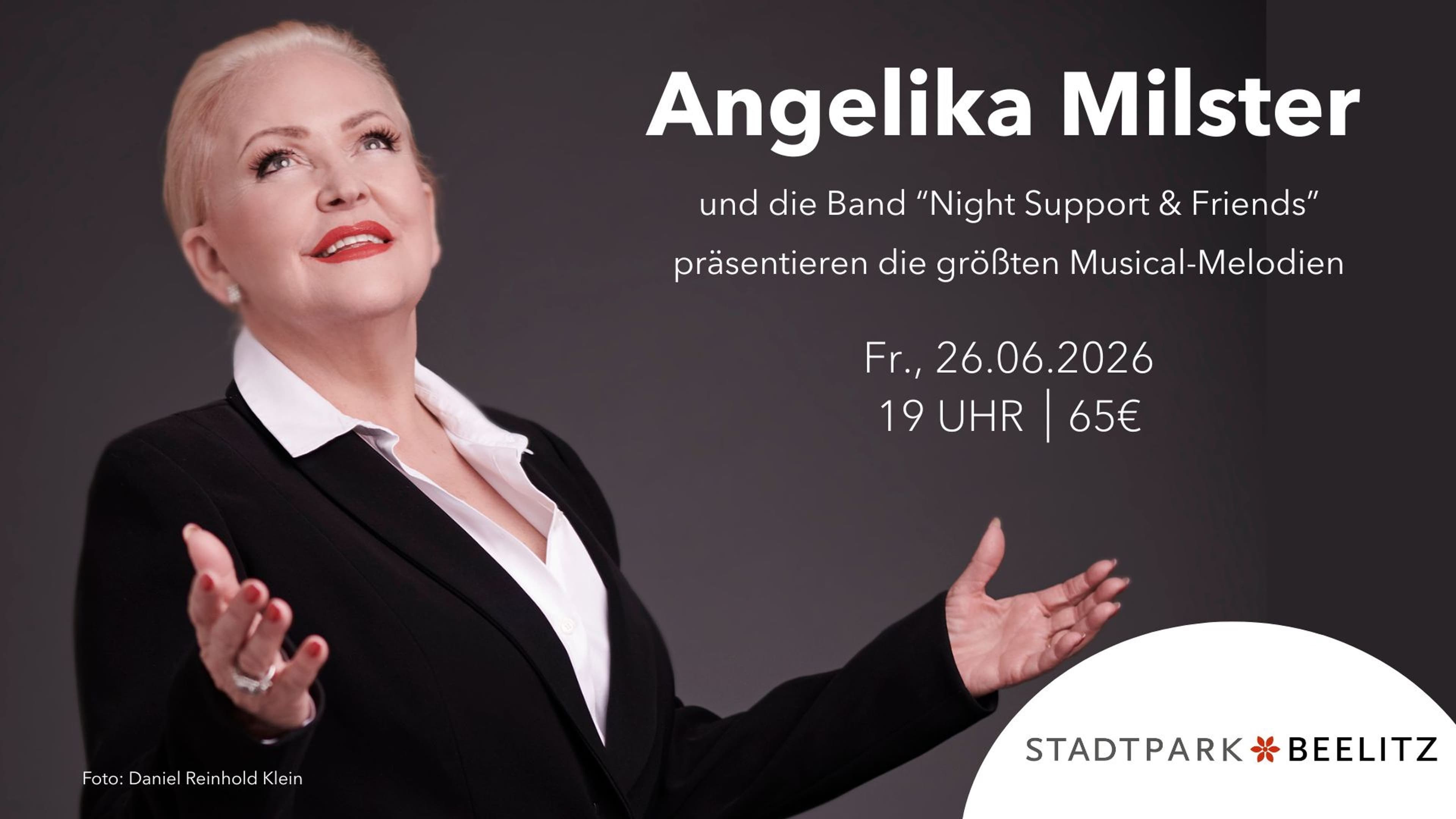 Angelika Milster live in Beelitz!