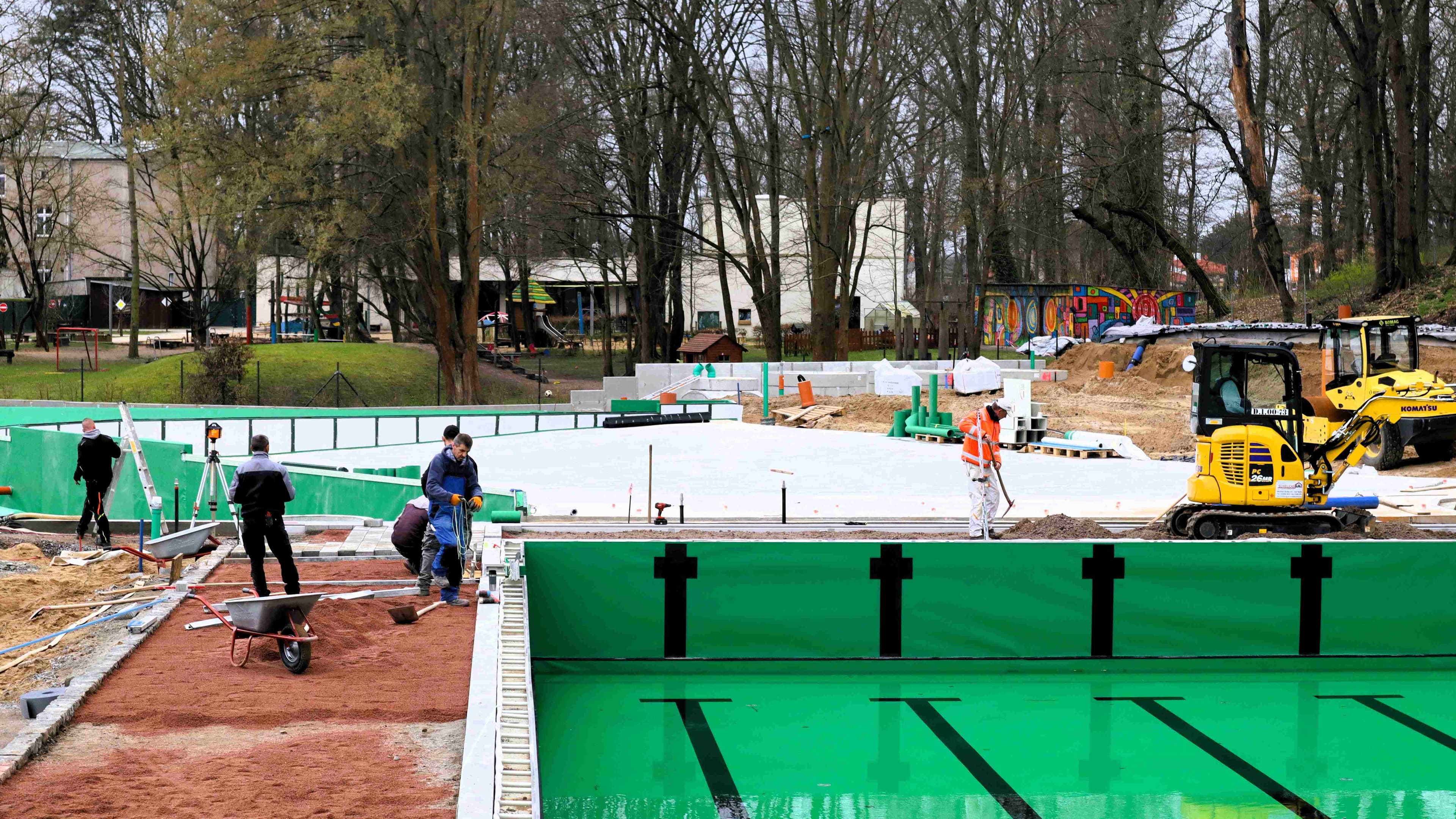 Neues Freibad in Beelitz: Sommerfreuden erwarten die Besucher